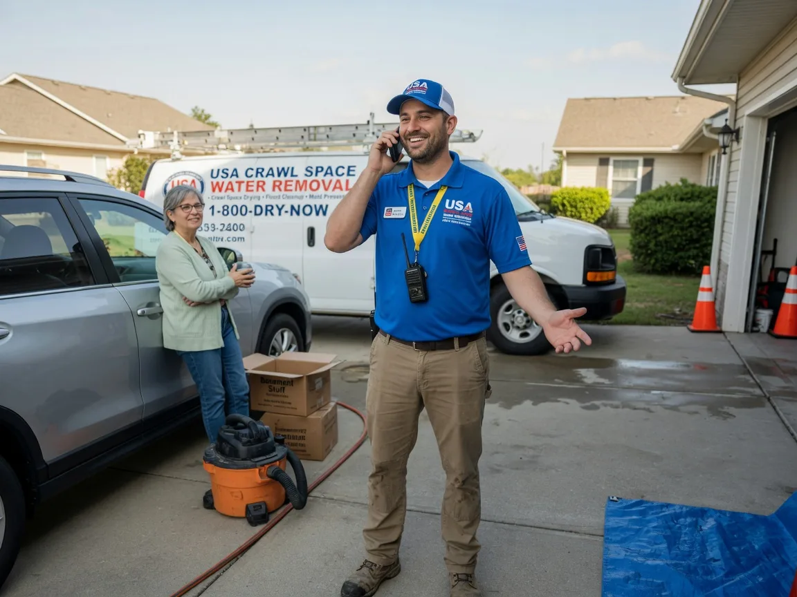 Crawl Space Water Removal Gentry, AR FAQs